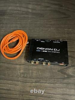 Denon DJ DS1 Serato Digital Vinyl Audio DVS Interface with USB Cable Only