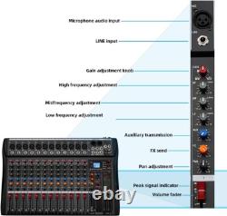 Depusheng DA12 DJ Sound Controller Interface USB Drive for Computer Recording