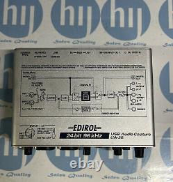 Edirol 24bit 96khz roland USB audio capture interface UA-25 Until Only