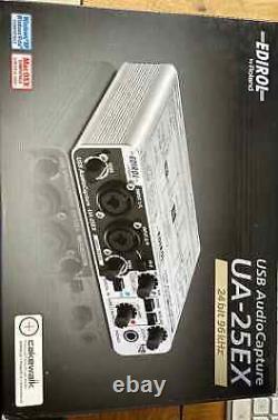 Edirol UA-25Ex 24bit 96KHZ USB Audio Interface, Never Used, fully functional