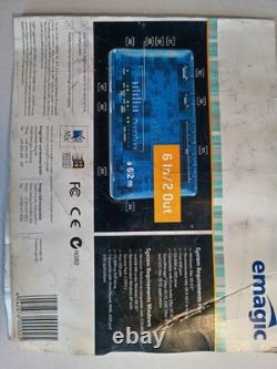 Emagic a6/2 m 24bit 96kHz, 6 in 2 out audio interface EMI