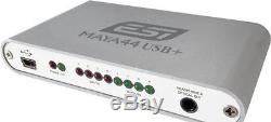 Esi Maya44 Usb+ Audio Interface Sound Card 4 In 4 Out New Dj Recording Maya 44