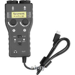 Ex-Display Saramonic SmartRig+UC Two-Channel Audio Interface for USB Type-C