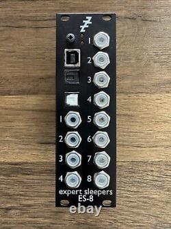 Expert Sleepers ES-8 DC Coupled USB Audio Interface Eurorack Module