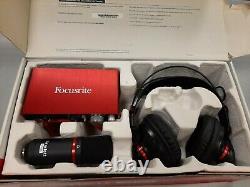 FOCUSRITE SCARLETT 2i2 STUDIO PACK 2ND GENERATION