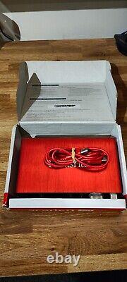 Focusrite 2i2 2nd Gen Audio Interface USB For XLR Microphone/Instrument (Red)