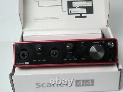 Focusrite AMS-SCARLETT-4I4-3G Scarlett 4i4 USB 3rd Gen Audio Interface