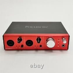 Focusrite Clarett 2Pre USB 10-In/4-Out Studio Recording Audio Interface