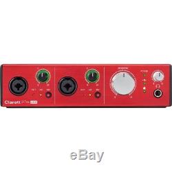 Focusrite Clarett 2Pre USB 10-In / 4-Out USB Audio Interface