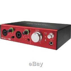 Focusrite Clarett 2Pre USB 10-In / 4-Out USB Audio Interface