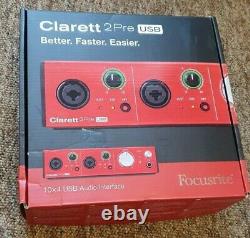 Focusrite Clarett 2Pre USB Audio Interface