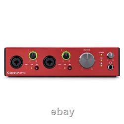 Focusrite Clarett+ 2Pre USB Audio Interface (NEW)