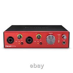 Focusrite Clarett+ 2Pre USB Audio Interface (NEW)