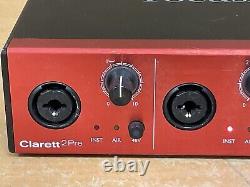 Focusrite Clarett 2pre usb Audio Interface