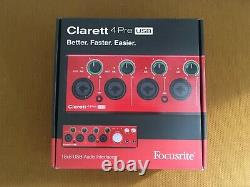 Focusrite Clarett 4Pre USB