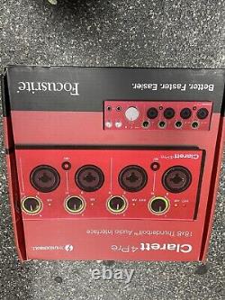 Focusrite Clarett 4 Pre Boxed