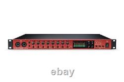 Focusrite Clarett+ 8Pre Audio Interface Red