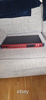 Focusrite Clarett 8Pre Audio Interface Red