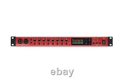 Focusrite Clarett+ 8Pre Audio Interface Red