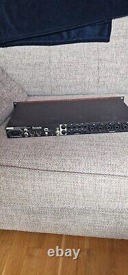 Focusrite Clarett 8Pre Audio Interface Red