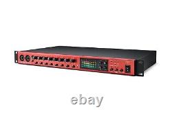 Focusrite Clarett+ 8Pre Audio Interface Red