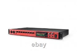 Focusrite Clarett+ 8Pre Audio Interface for PC & Mac Rack Mountable