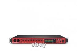 Focusrite Clarett+ 8Pre Audio Interface for PC & Mac Rack Mountable