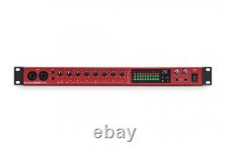 Focusrite Clarett+ 8Pre Audio Interface for PC & Mac Rack Mountable