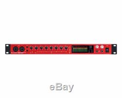 Focusrite Clarett 8Pre USB 18-in 20-out Audio Interface Refurbished