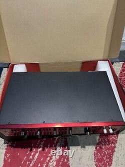 Focusrite Clarett 8Pre X Thunderbolt Audio interface + usb c adapter and lead