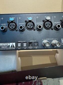 Focusrite Clarett 8Pre X Thunderbolt Audio interface + usb c adapter and lead