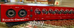 Focusrite Clarett 8 Pre Audio Interface 18x20 Thunderbolt