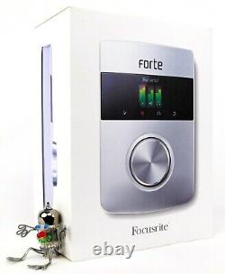 Focusrite Forte USB2.0 audio interface Mac / PC + mint condition + original packaging + 1.5j warranty