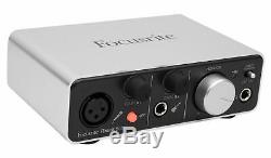 Focusrite ITRACK SOLO LIGHTNING USB Audio Recording Interface For iPad/Mac