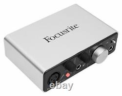 Focusrite ITRACK SOLO LIGHTNING USB Audio Recording Interface For iPad/Mac