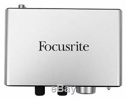 Focusrite ITRACK SOLO LIGHTNING USB Audio Recording Interface For iPad/Mac