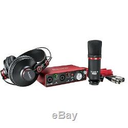 Focusrite MOSC0020 Scarlett 2i2 Studio 2nd Generation USB Audio Interface