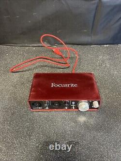 Focusrite MOSC0031 Scarlett 2i2 Studio Powers On Untested