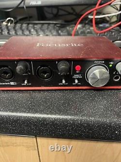 Focusrite MOSC0031 Scarlett 2i2 Studio Powers On Untested