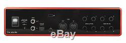 Focusrite SCARLETT 18I8 3rd Gen USB Audio Recording Interface+Condenser Mic