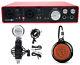 Focusrite Scarlett 6i6 2nd G 192khz Usb Audio Recording Interface+mic+speaker
