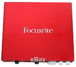 Focusrite SCARLETT 6I6 2nd G 192kHz USB Audio Recording Interface+Mic+Speaker