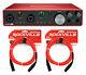 Focusrite Scarlett 8i6 3rd Gen Usb Audio Interface With Pro Tools First+cables