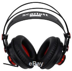 Focusrite SCARLETT SOLO STUDIO 2.0 Audio Interface+Mic+Headphones+Free Speaker
