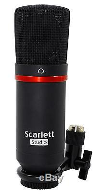 Focusrite SCARLETT STUDIO 2i2 2nd Gen 192kHz USB 2.0 Audio Interface Bundle