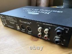 Focusrite Saffire 6 USB Audio Interface Black Barely Used