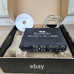 Focusrite Saffire 6 USB Audio Interface Music Musical Instruments