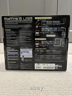 Focusrite Saffire 6 USB Audio Interface Music Musical Instruments DJ