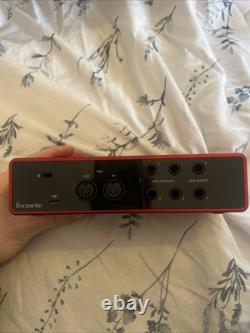 Focusrite Scarlet 4i4 3rd Gen usb audio interface