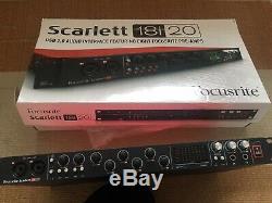 Focusrite Scarlett 18i20 1st Gen USB Audio Interface Red